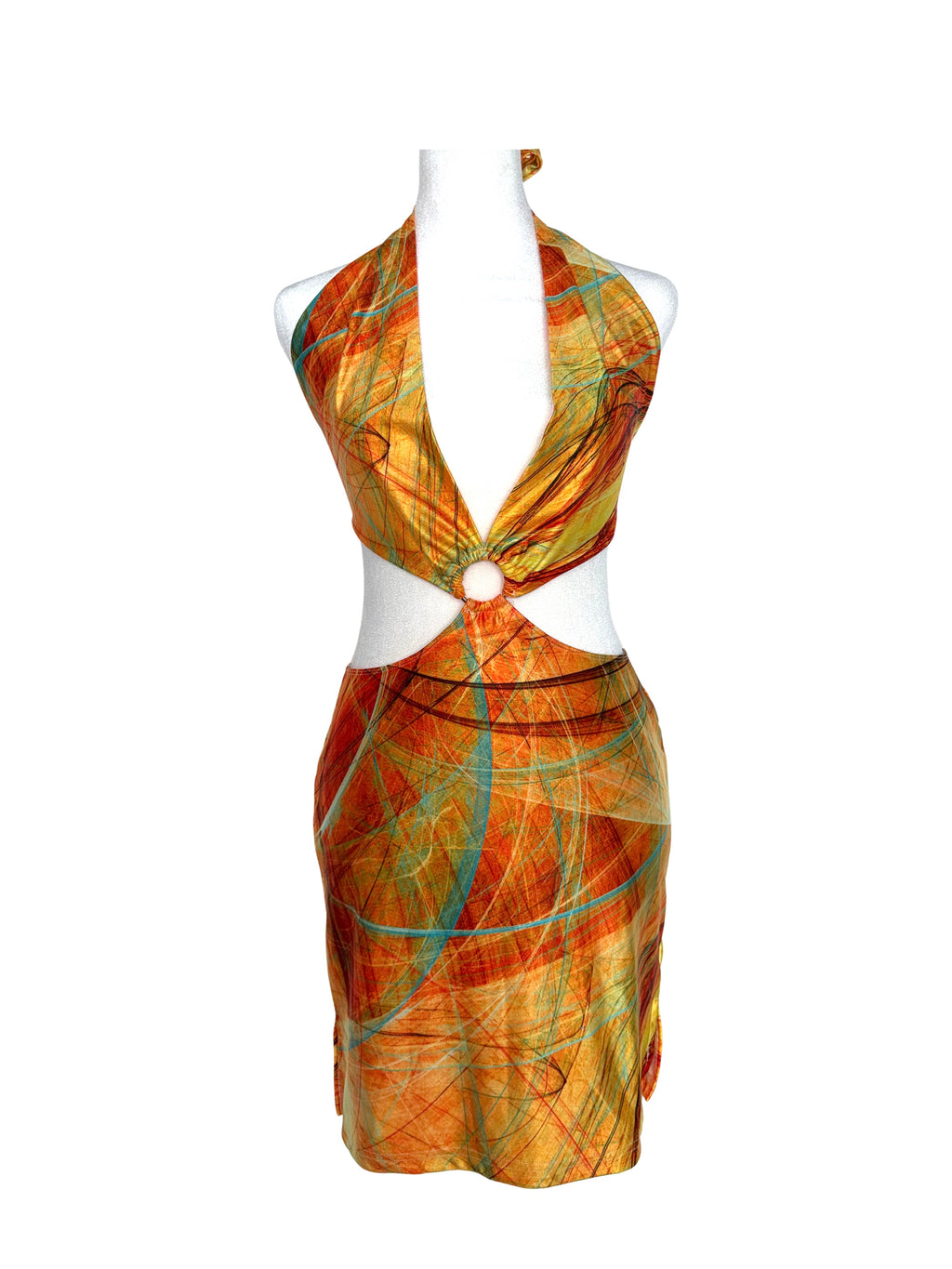 Farai London Gaia Halter Dress