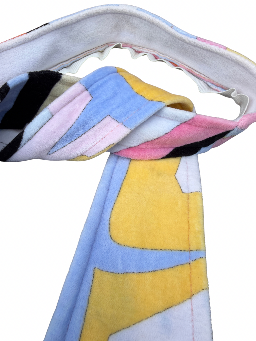 Emilio Pucci Terry Cloth Wrap Visor