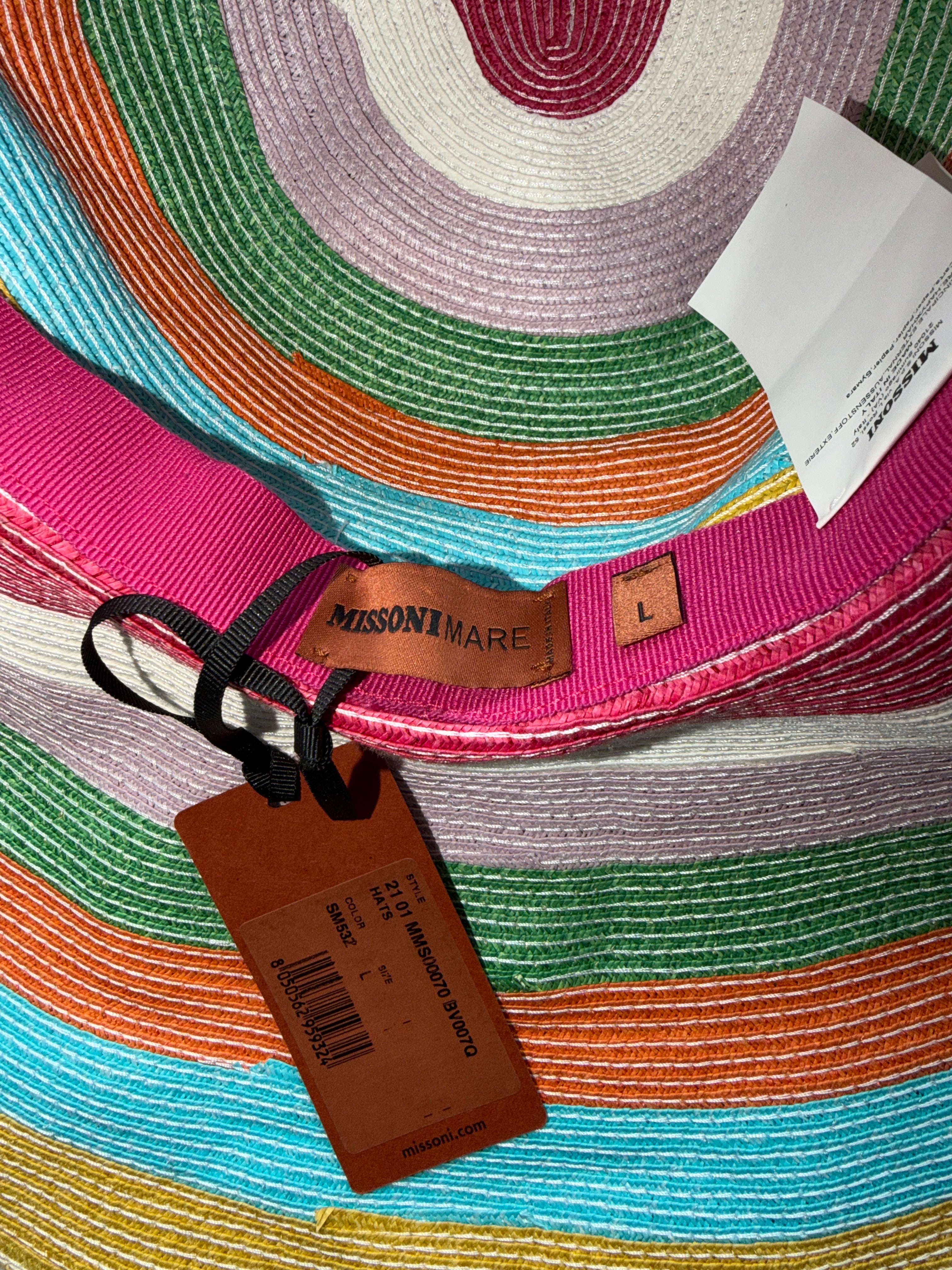 Missoni Mare Sun Hat